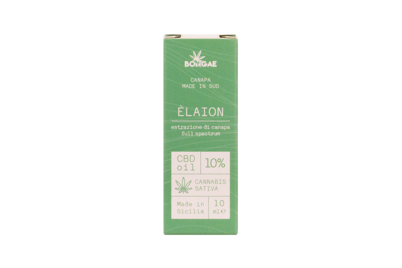 CBD OIL - Elaion 10 % - 10 ml - Bongae 